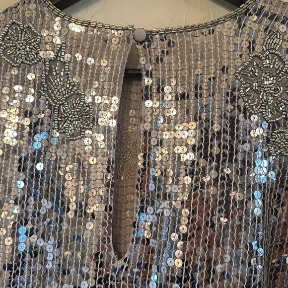 NET Free People Shine So bright silver top - Picture 9 of 9